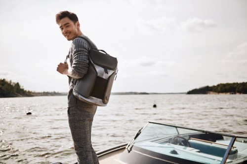 最新日系男装,自然美景中的时尚探索之旅