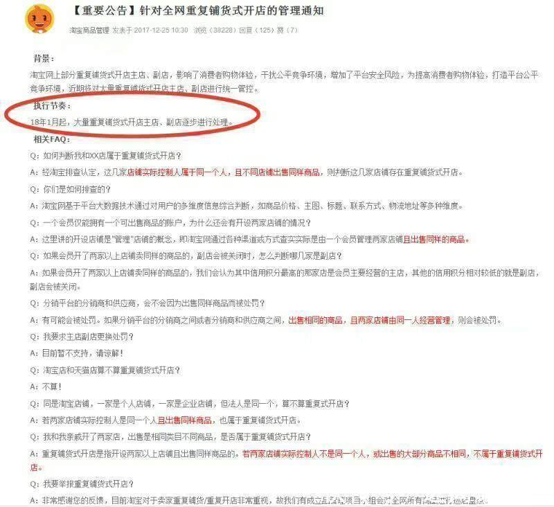 网店最新规则