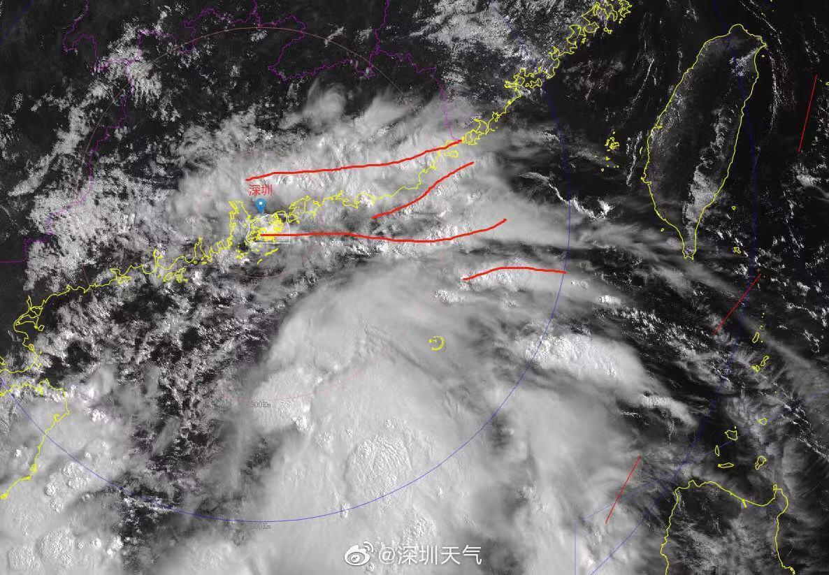 深圳台风最新消息,大风大浪来袭,市民需做好安全防范准备!