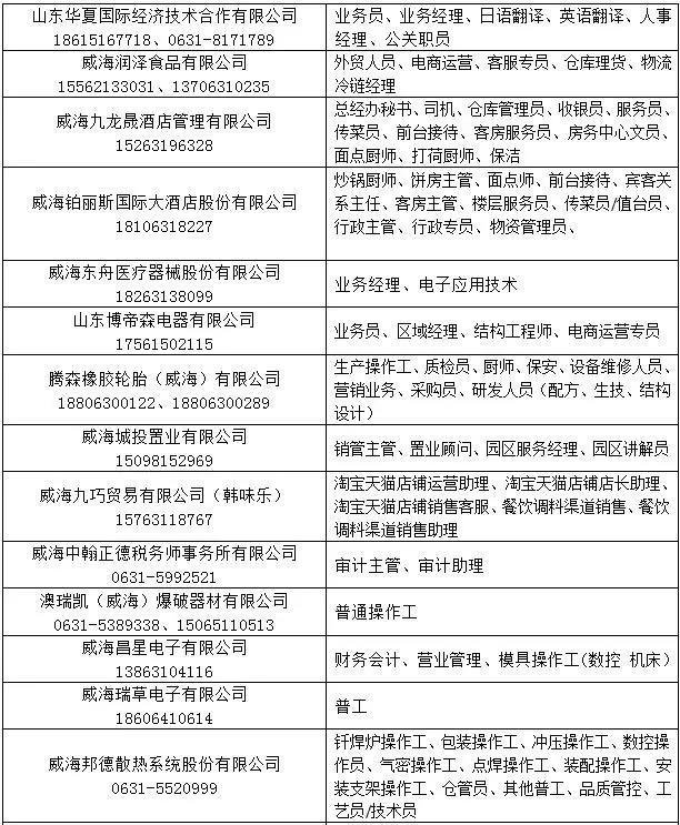 牟平最新招聘信息全面概览