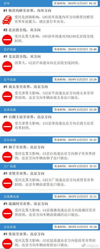 北京进出京最新规定