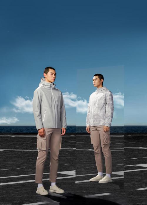 男装最新款,自然美景探索之旅