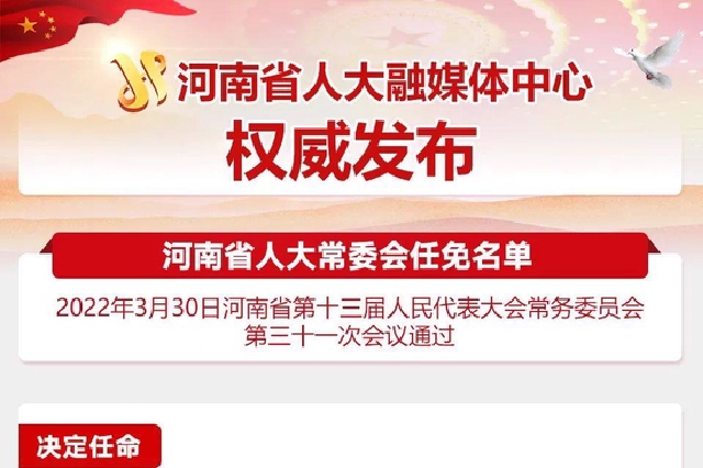 河南最新人事调整喜讯揭晓！
